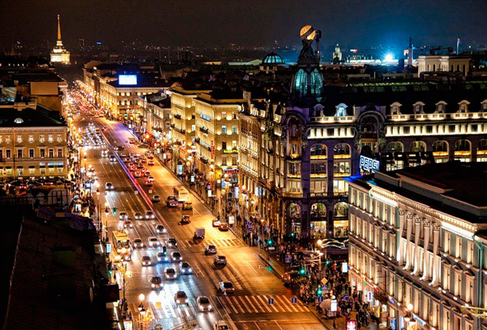 Невский проспект Санкт-Петербурга